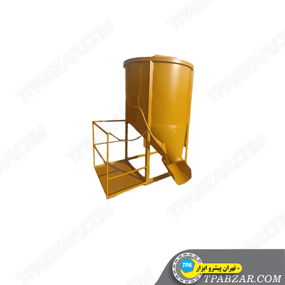 بغل اهرمی با جای نفر باکت بتن ریزی بغل اهرمی با جای نفر